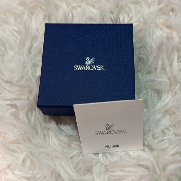 NIB Swarovski Rocking Snowman Ornament - Picture 2 of 2